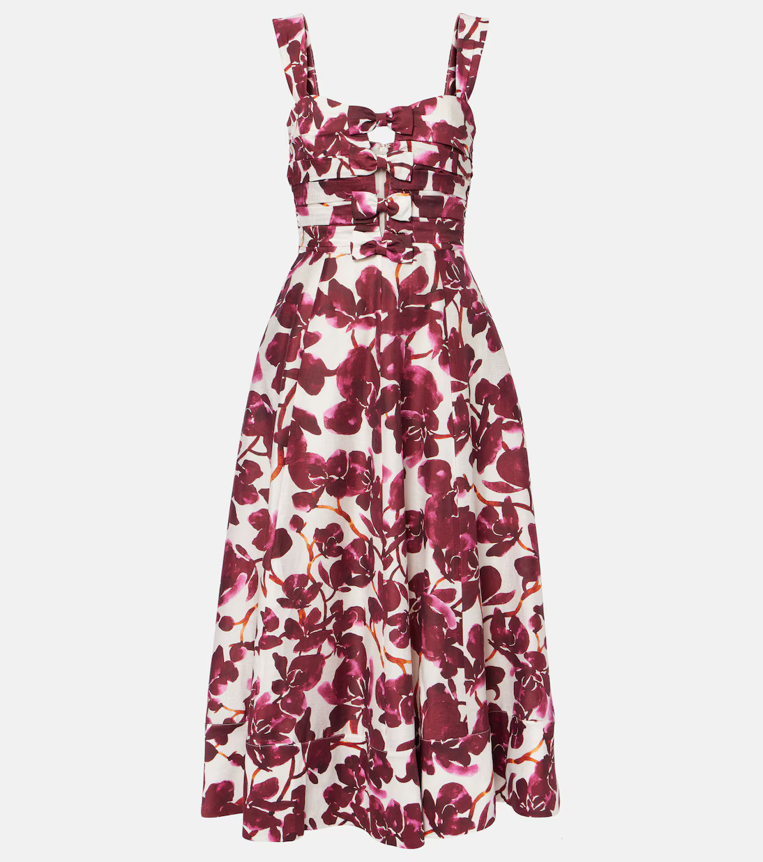 Nerissa floral midi dress | Mytheresa (UK)