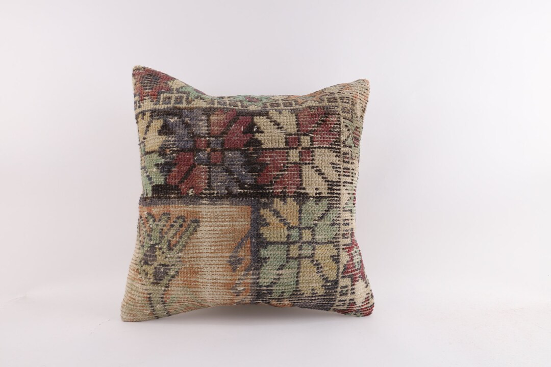 Decorative Kilim Pillow 20x20 Kilim Pillow Sofa Pillow - Etsy | Etsy (US)