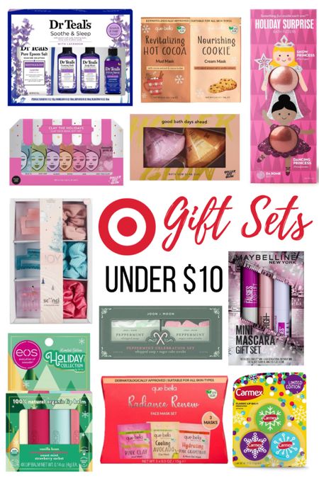 Target Gift Sets $10 and under #giftideas #giftsforher #targetfinds

#LTKGiftGuide #LTKHolidaySale #LTKHoliday