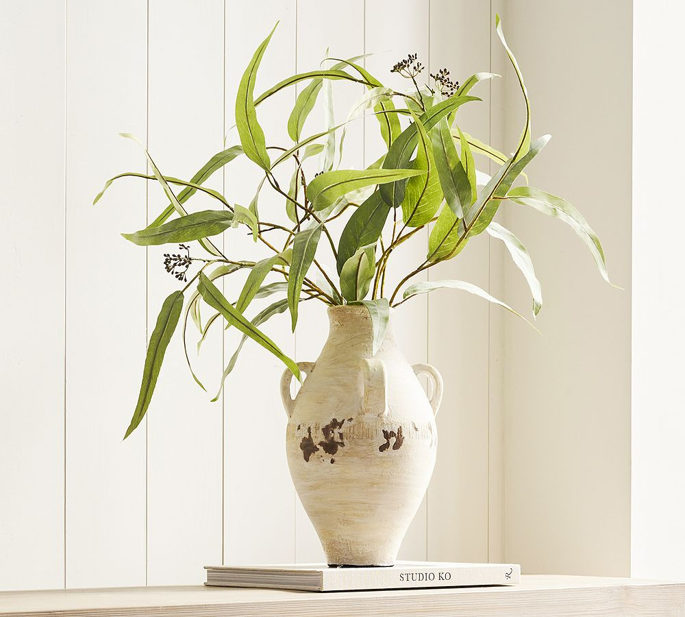 Artisan Handcrafted Terracotta Vase | Pottery Barn (US)