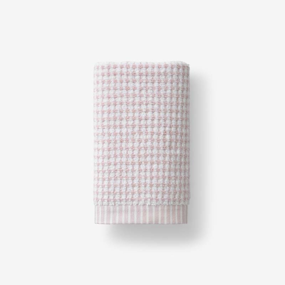 Textured Dot Hand Towel - Blush | The Company Store