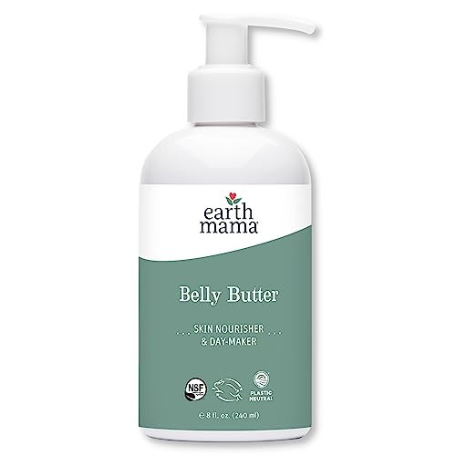 Earth Mama Belly Butter, Maternity Moisturizer for Dry Skin | Lotion for Pregnancy and Postpartum Recovery Self Care, Body Cream with Aloe, Fragrance Free, 8-Fluid Ounce | Amazon (US)