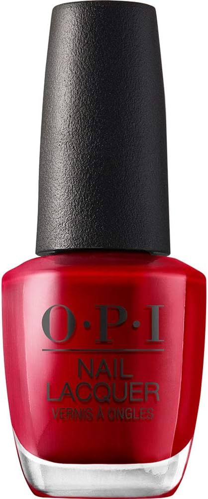OPI Nail Lacquer, Red Hot Rio, Red Nail Polish, 0.5 fl oz | Amazon (US)