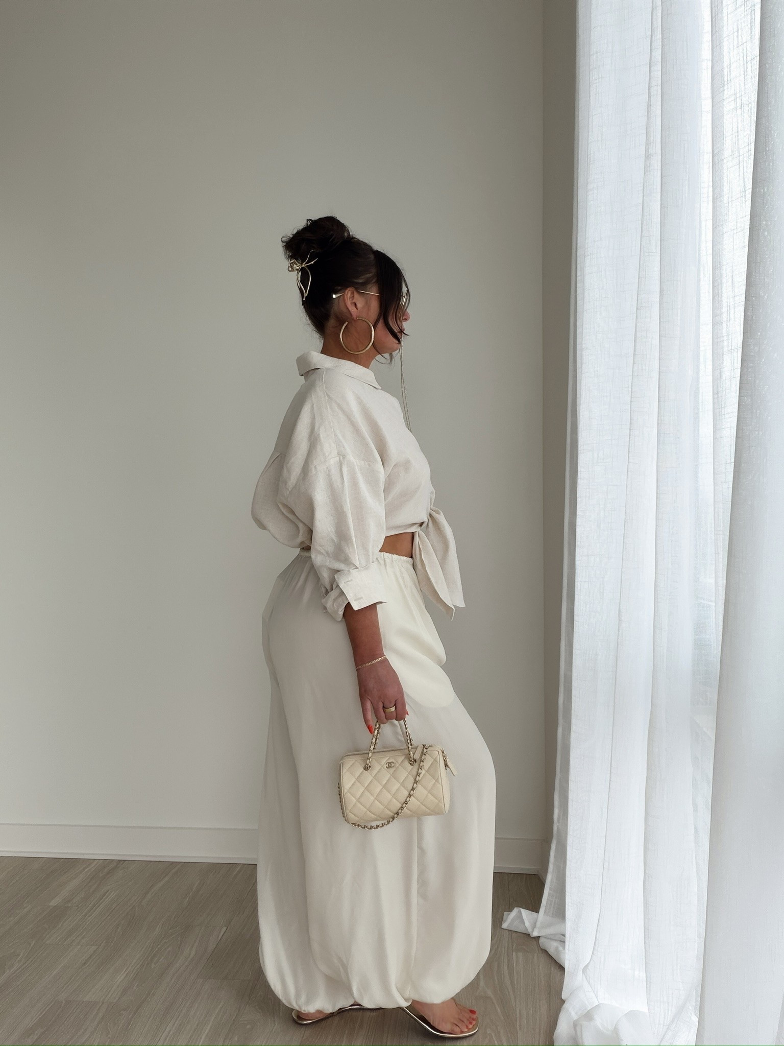Summer outfit 
Balloon pants

#LTKootd #LTKSeasonal