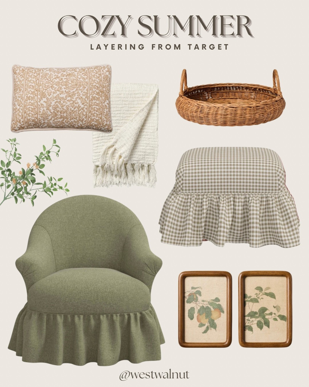 Keeping your space breezy for summertime but still layered up for a welcome homey feel is everything!! I’m loving these cozy summer pieces  at Target and how well they layer up! 🐚🧺

#targetfinds #targethome #cozymodern #homedecor #cozyhome

#LTKHome