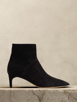 Valais Suede Ankle Boot | Banana Republic (US)