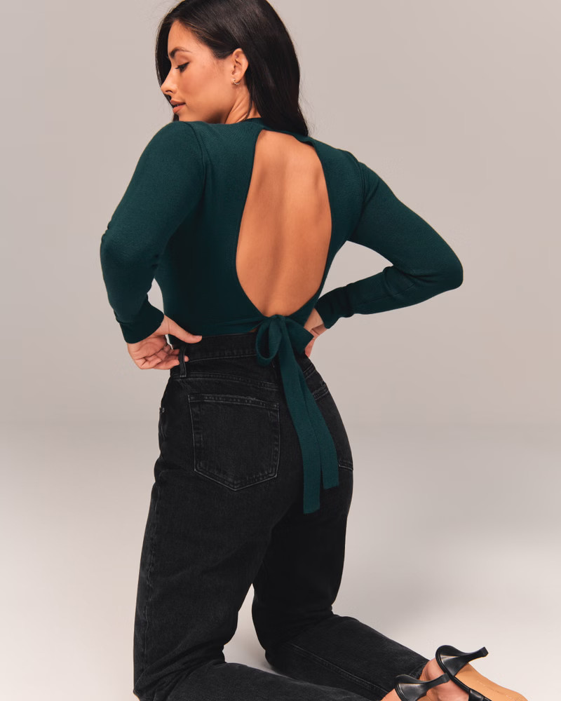 Curve Love High Rise Dad Jeans | Abercrombie & Fitch (US)