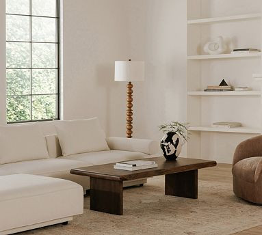 Adina Rectangular Coffee Table (55") | Pottery Barn (US)