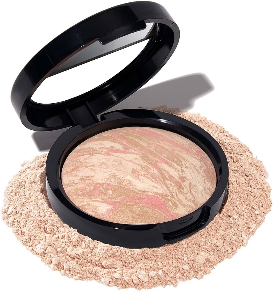LAURA GELLER NEW YORK Award-Winning Baked Balance-n-Brighten Color Correcting Powder Foundation -... | Amazon (US)