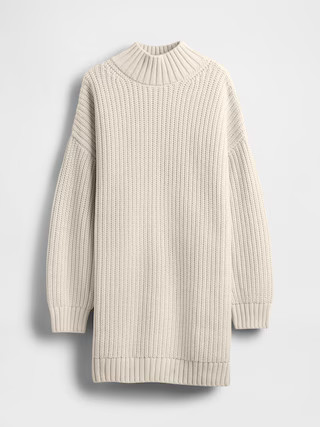 Oversized Turtleneck Mini Sweater Dress | Gap (US)