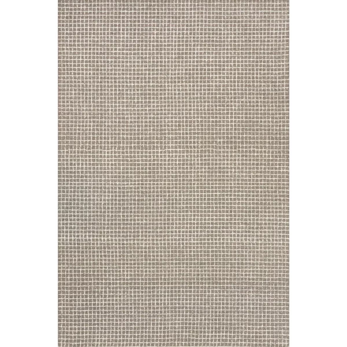 Nuloom Melrose Checked Wool Area Rug, 5' x 8', Grey | Target