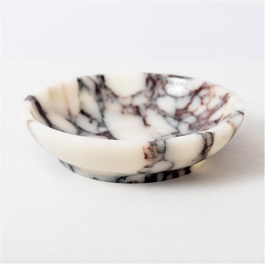 Luxury Marble Bowl, Marble Key Bowl, Natural Decorative Catchall Tray Decor | Amazon (US)