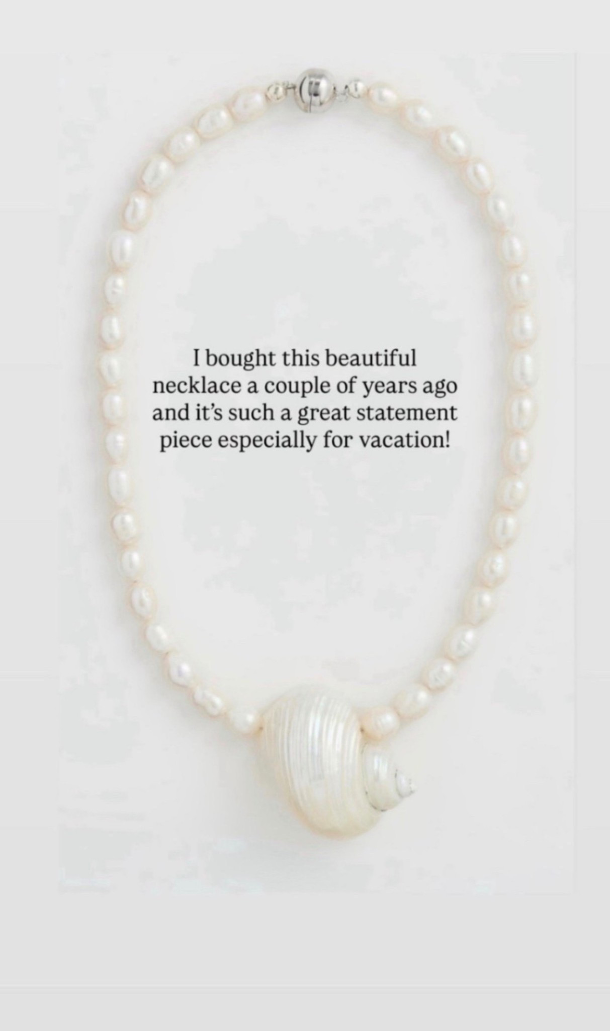 One of my favorite necklace I bought a couple of years ago for vacation. Such. Great statement piece! #stylinbyaylin #aylin #necklace 

#LTKBeauty #LTKTravel #LTKgrwm