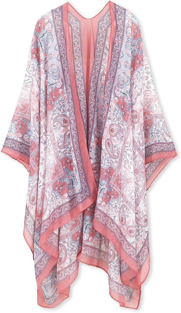 Moss Rose Women Summer Bikini Kimono Bathing Suit Cover Ups for Swimwear | Amazon (US)