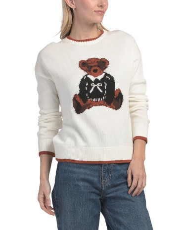 Teddy Bear Pullover Sweater | TJ Maxx