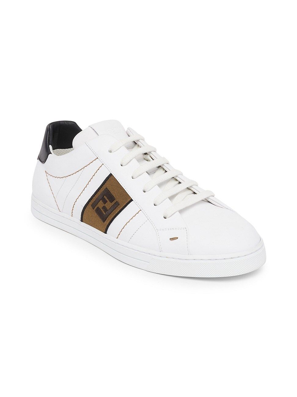 FF Embroidered Sneakers | Saks Fifth Avenue