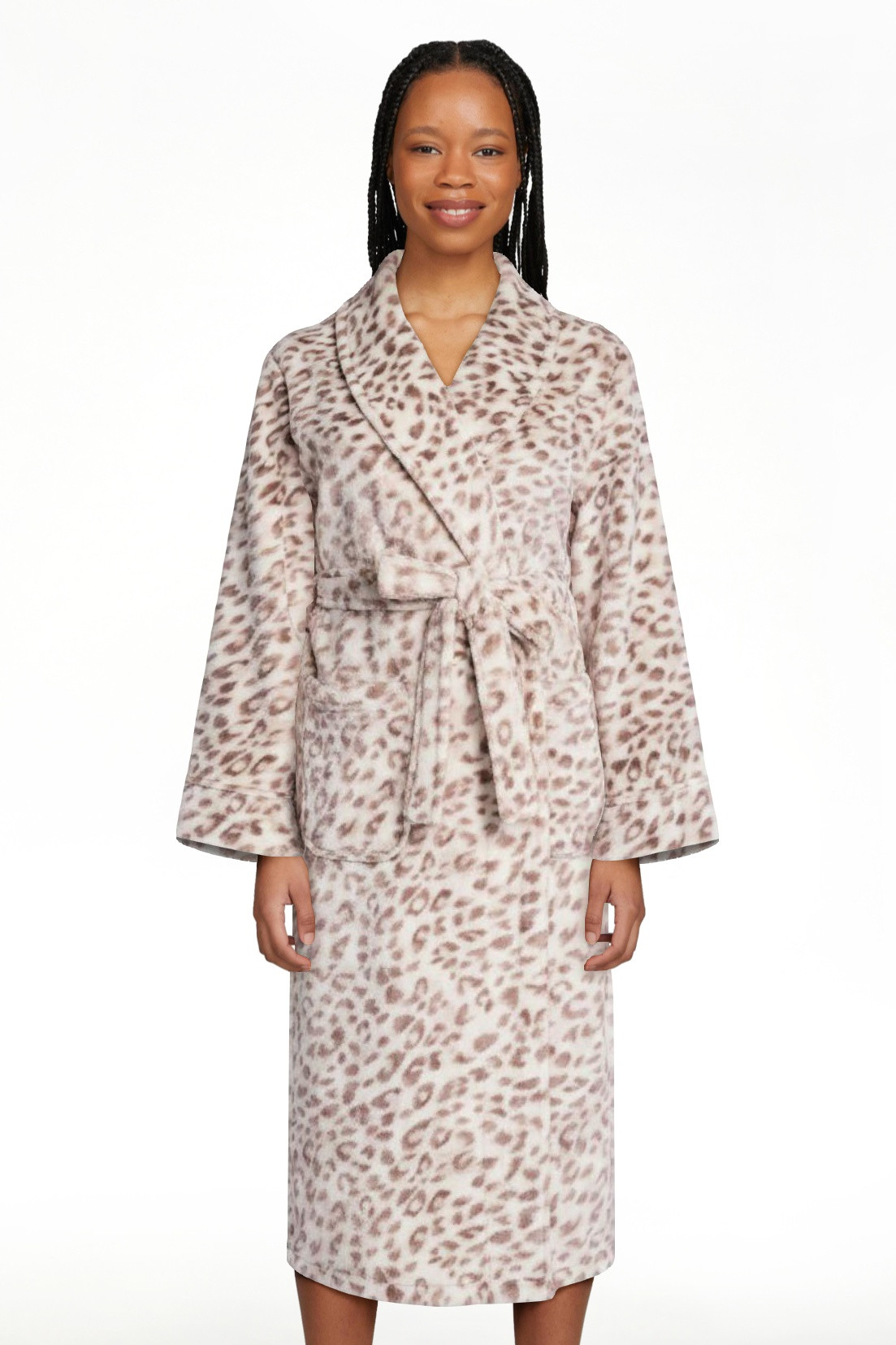 Joyspun Women's Plush Robe, Sizes S to 3X | Walmart (US)