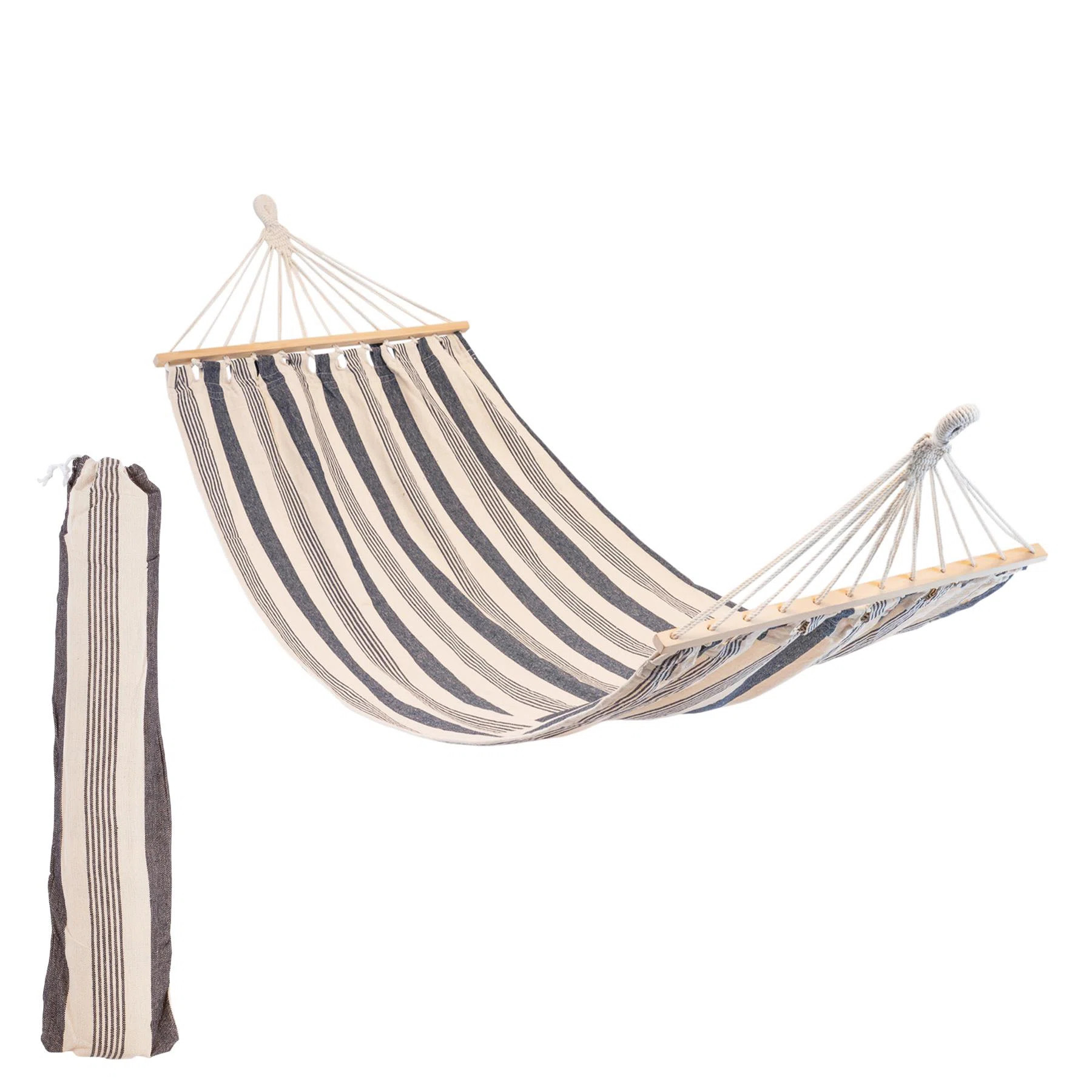 Harbour Housewares - Garden Hammock with Spreader Bars Stripe | Wayfair UK