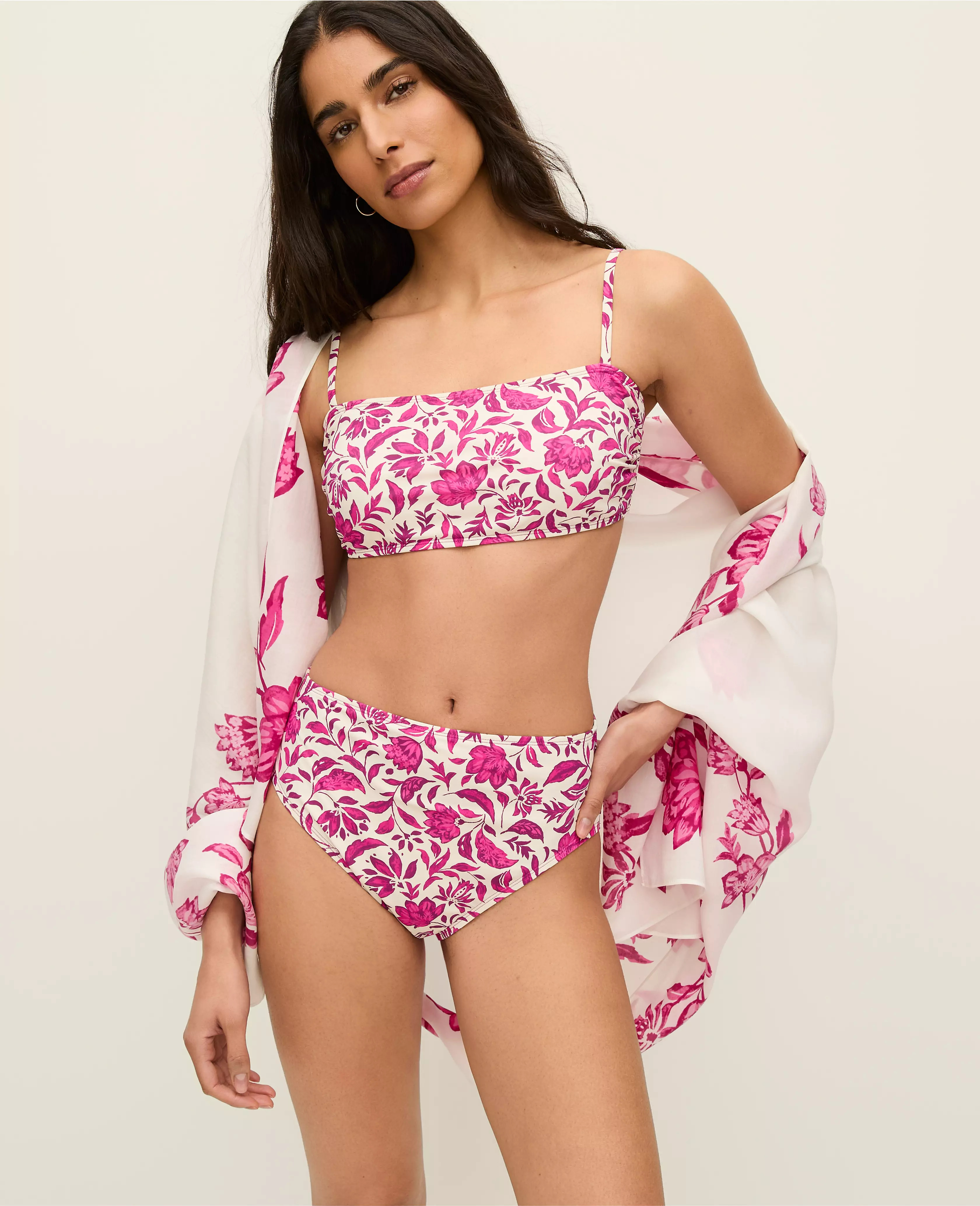 Floral Two Piece Swimsuit | Ann Taylor