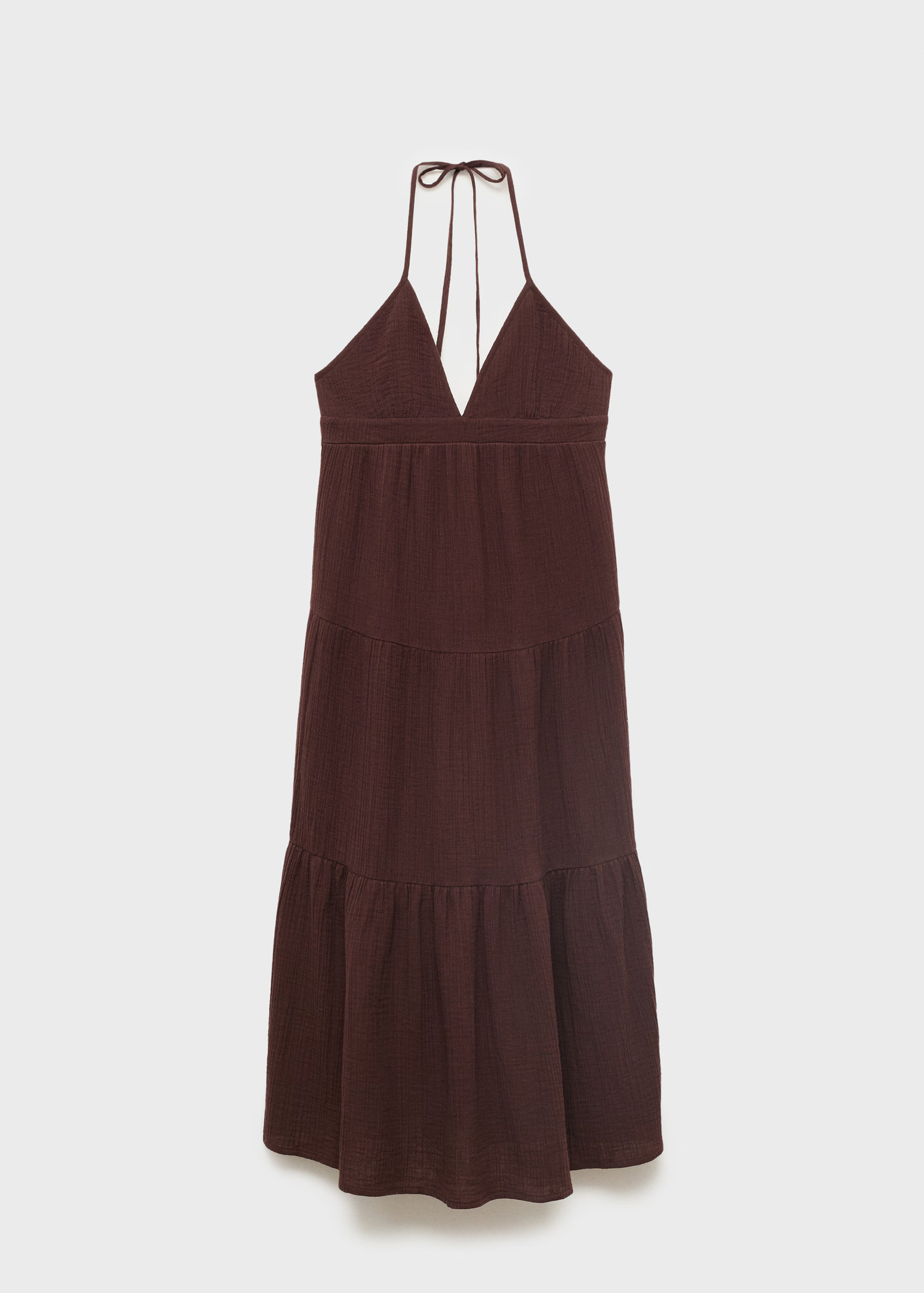 V-neck cotton dress | Mango (US/MX/AU)