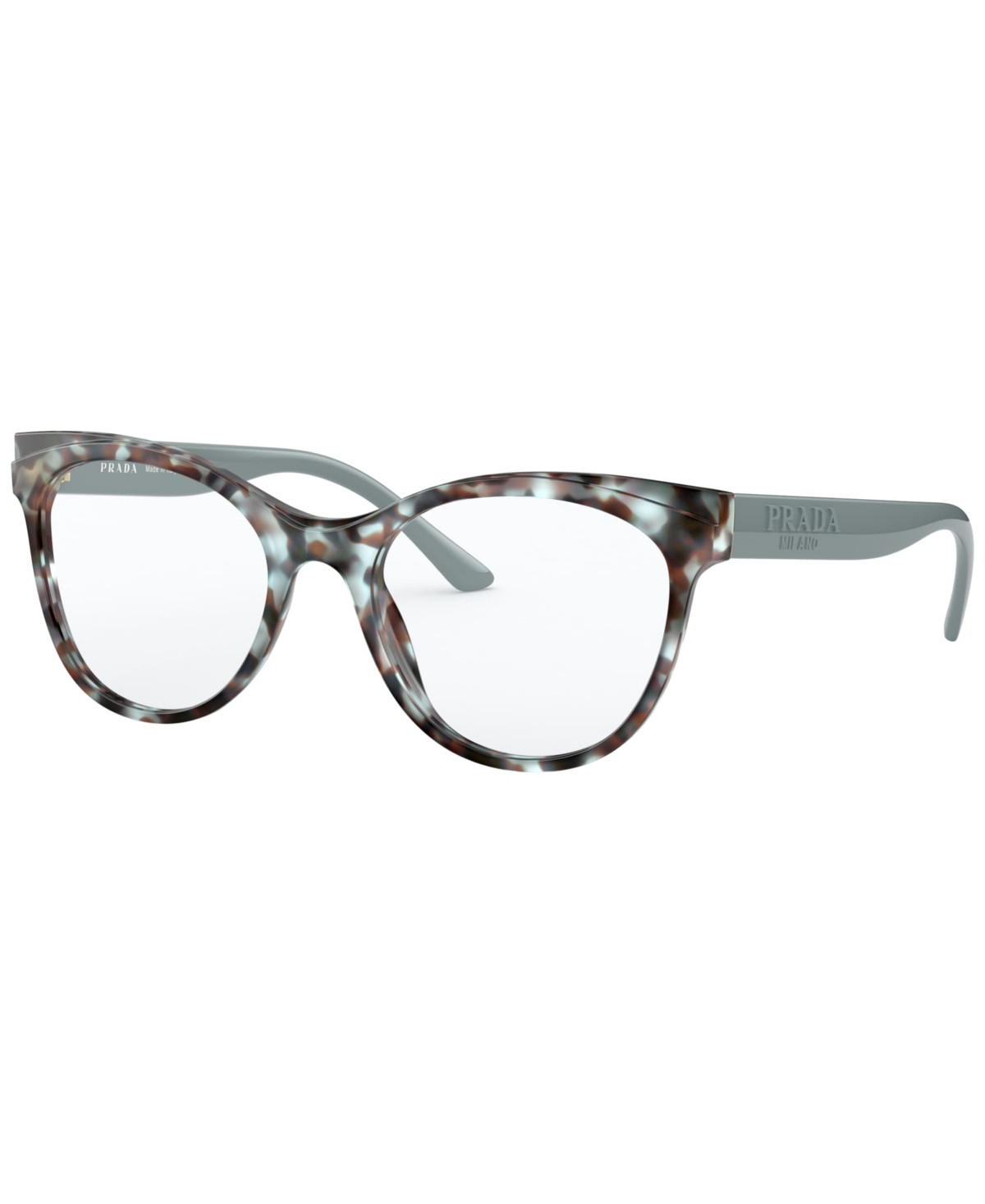 Prada Women's Eyeglasses, Pr 05WV - Blue, Brown | Macy's