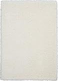 Nourison Ultra Shag White Plush Area Rug 5' x 7', 5'X7', IVORY | Amazon (US)