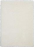 Nourison Ultra Shag White Plush Area Rug 8'2" x 10', 8'2"X10' IVORY | Amazon (US)
