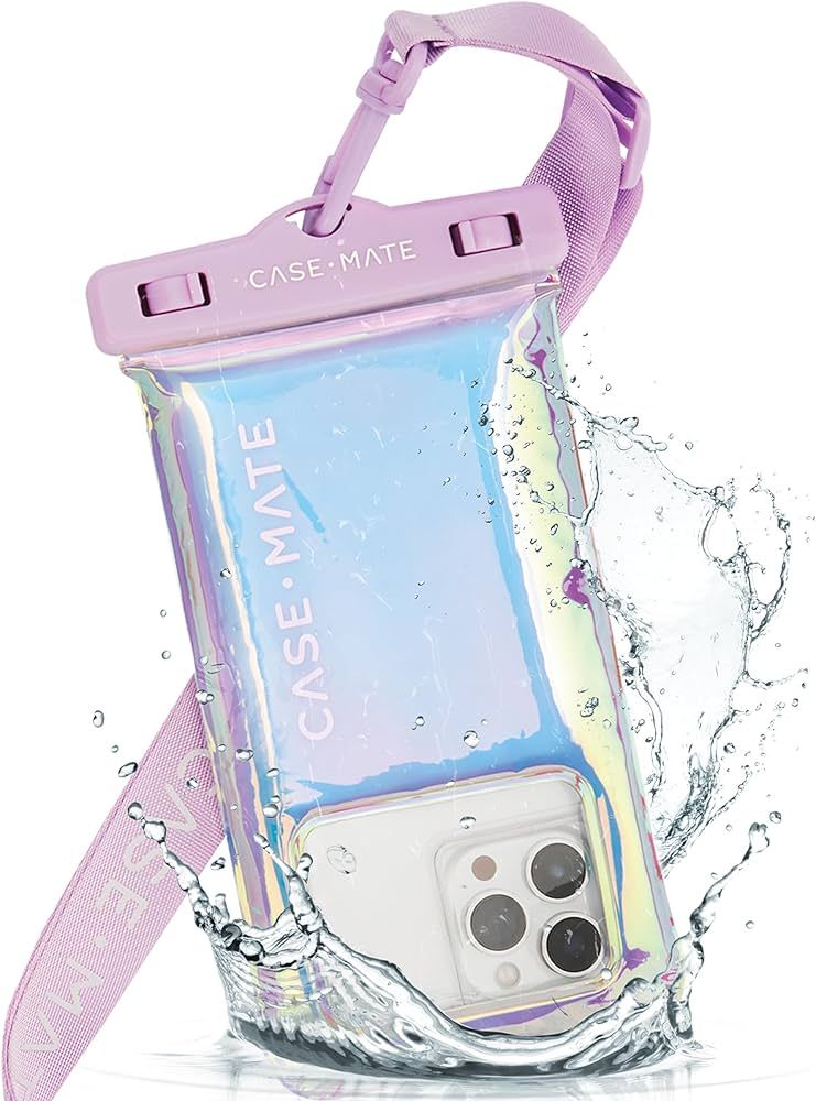 Case-Mate IP68 Waterproof Phone Pouch/Case - Travel Beach Cruise Ship Essentials [Fits up to 6.8 ... | Amazon (US)
