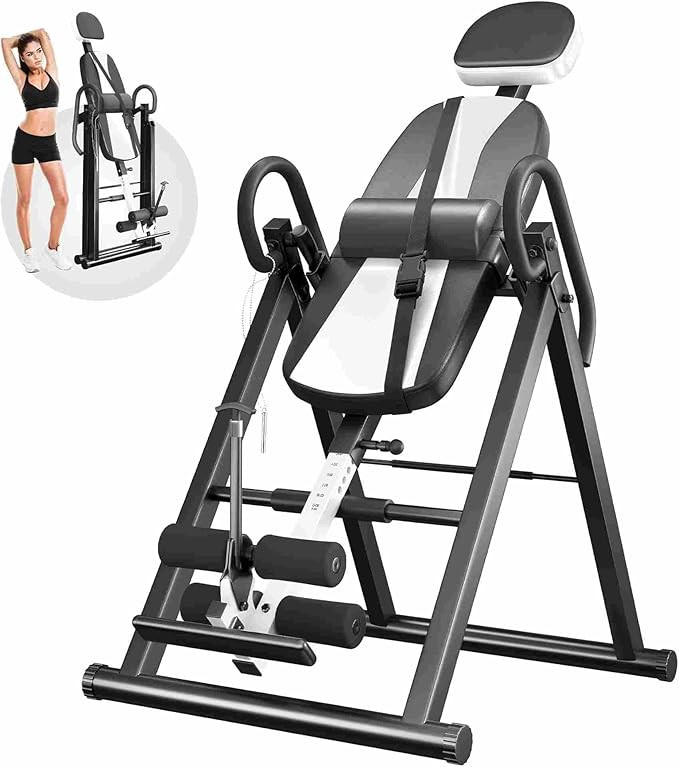 YOLEO Gravity Inversion Table for Back Pain Relief 2026 New Inversion Table | w/Lumbar Support, E... | Amazon (US)