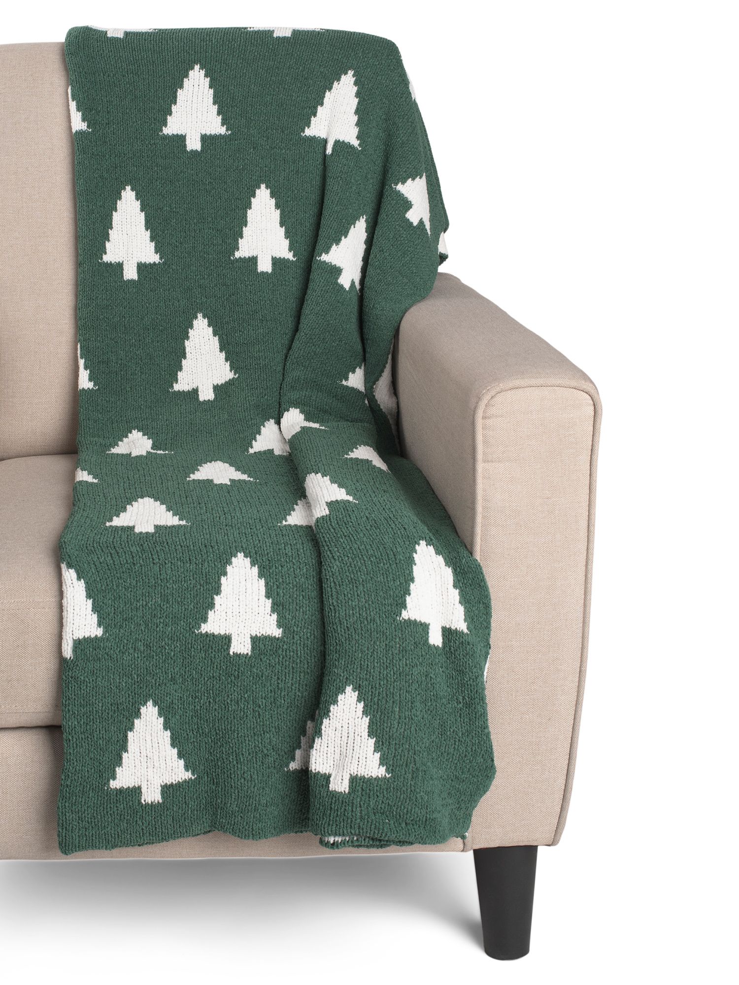 Pine Tree Knit Throw | Bed & Bath | Marshalls | Marshalls