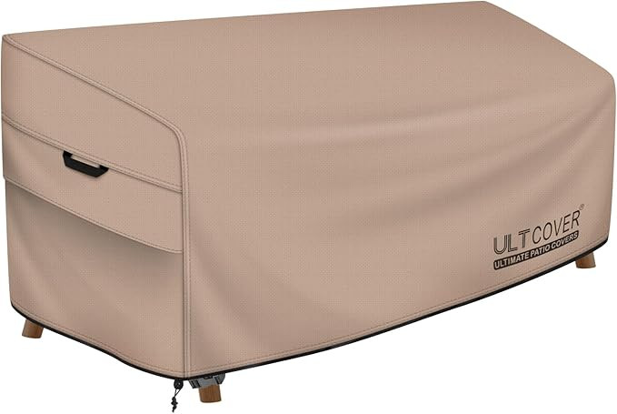 ULTCOVER Waterproof Outdoor Sofa Cover - Heavy Duty Patio Bench Covers 86W x 30D x 35H inch | Amazon (US)