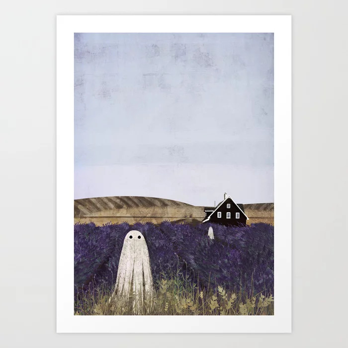 Lavender Fields Art Print | Society6