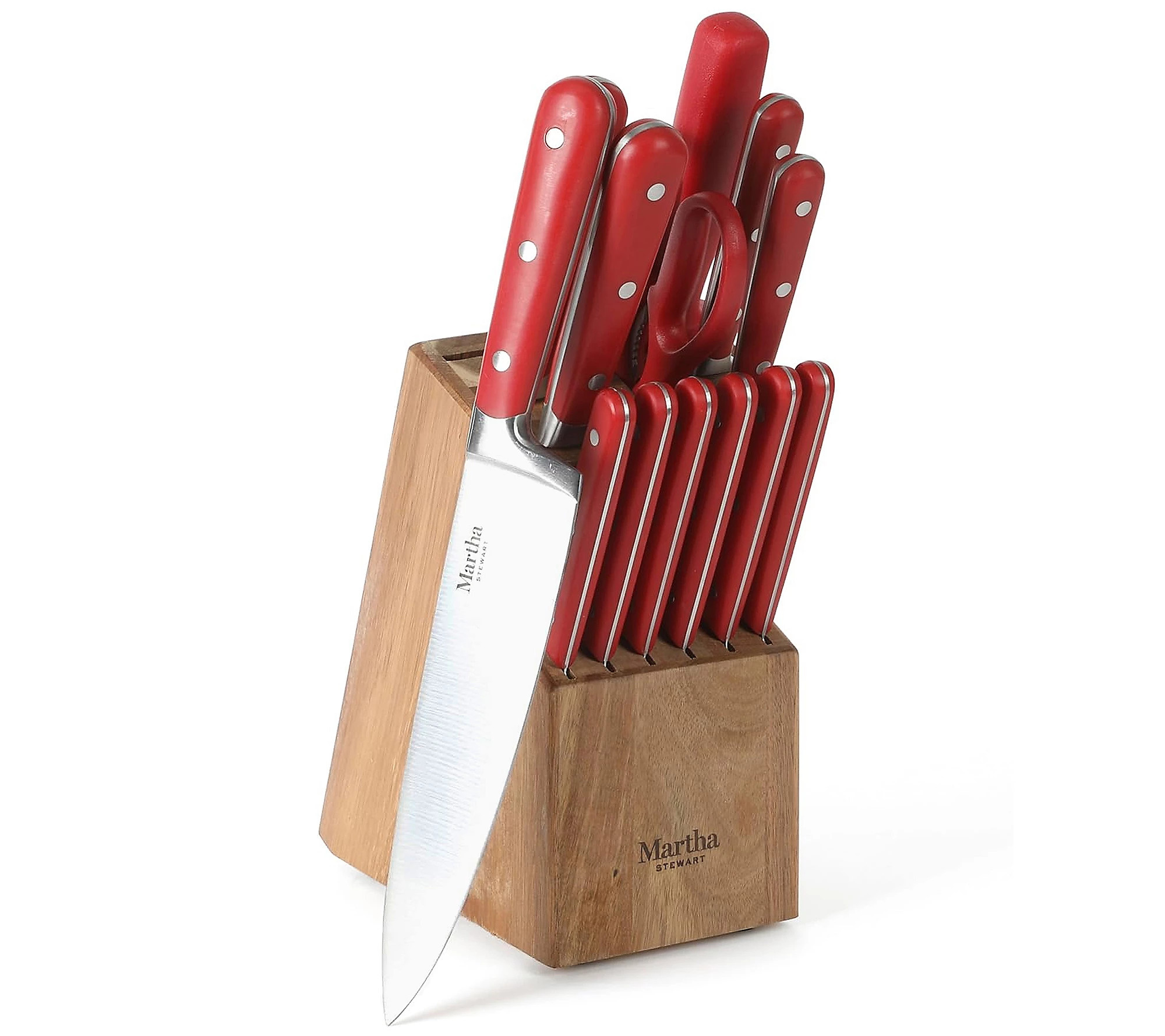 Martha Stewart Everyday Eastwalk 14-Piece Stain less Steel Set | QVC