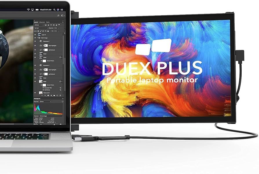 Portable Monitor for Laptops, New Mobile Pixels Duex Plus 13.3" Full HD IPS Dual Laptop Monitor, ... | Amazon (US)