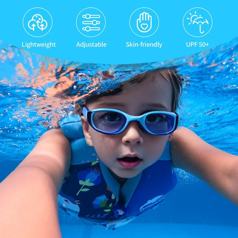 Gogokids Kids Swim Vest,Toddler Life Jacket Buoyancy Swimwear Flotation Vest Swimming Floaties wi... | Walmart (US)