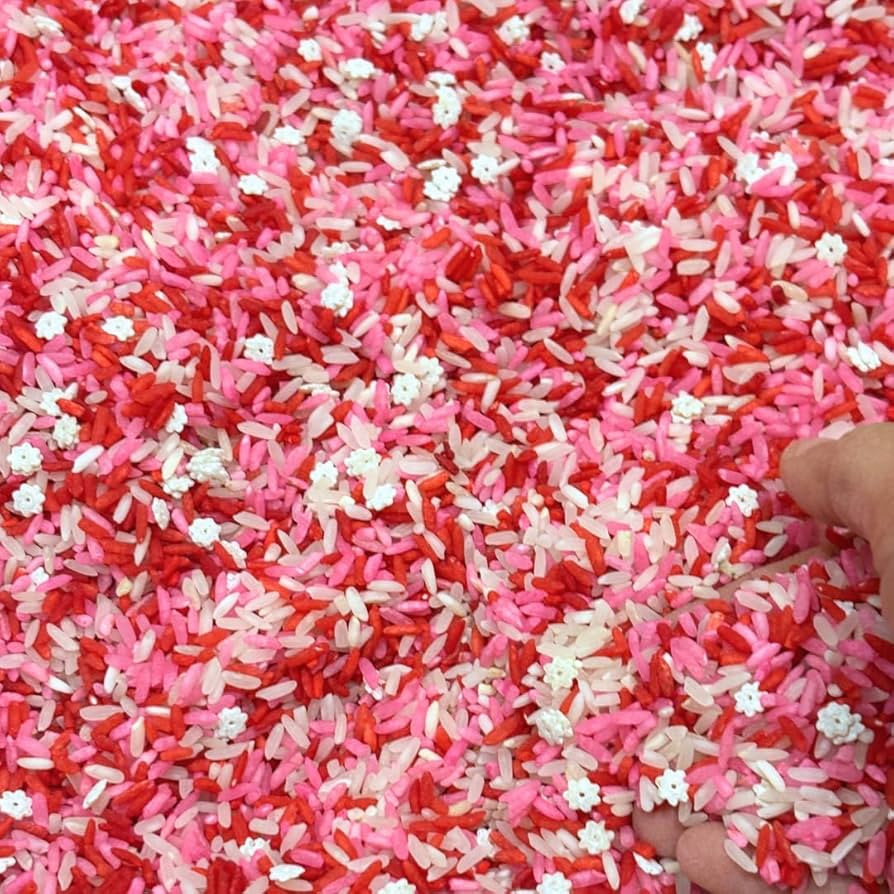 Valentine’s Day Sensory Bin Fillers for Kids | Colorful Rice | DIY Sensory Play Kit | Valentine... | Amazon (US)