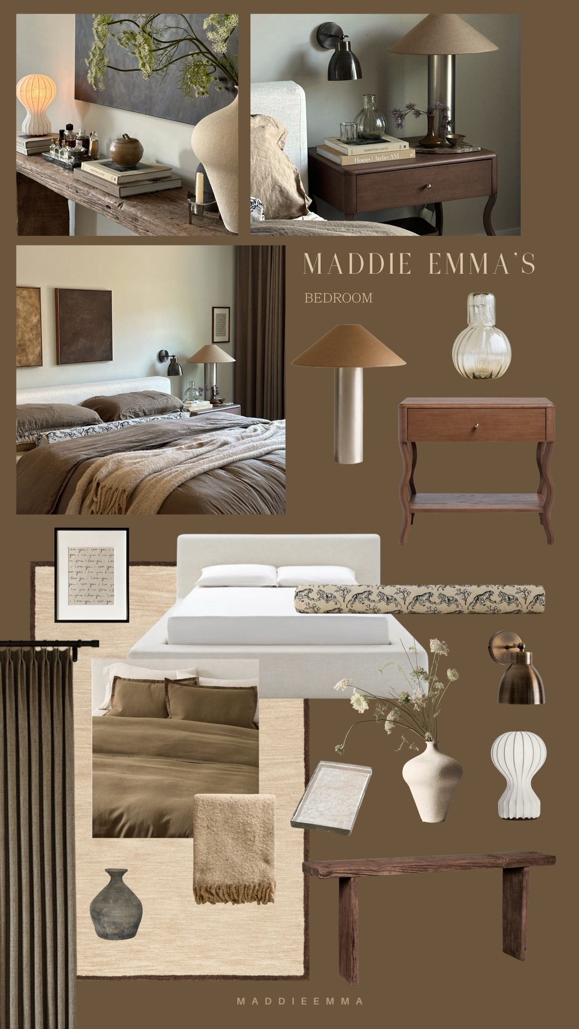 bedroom links 🤎 chrome/brown linen table lamps and the wool throw is Zara home! 



#LTKHome