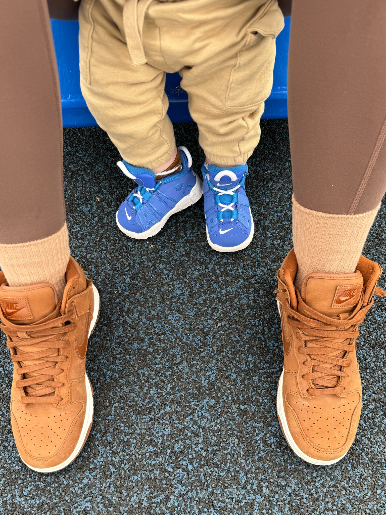 Sneakers from this weekend! I’ve worn the heck out of these brown high tops. Tucks sneakers were a rack find - linked the exact ones on StockX and some similar baby/toddler boy nike air uptempos that are on sale! 

#LTKfamily #LTKkids #LTKshoecrush