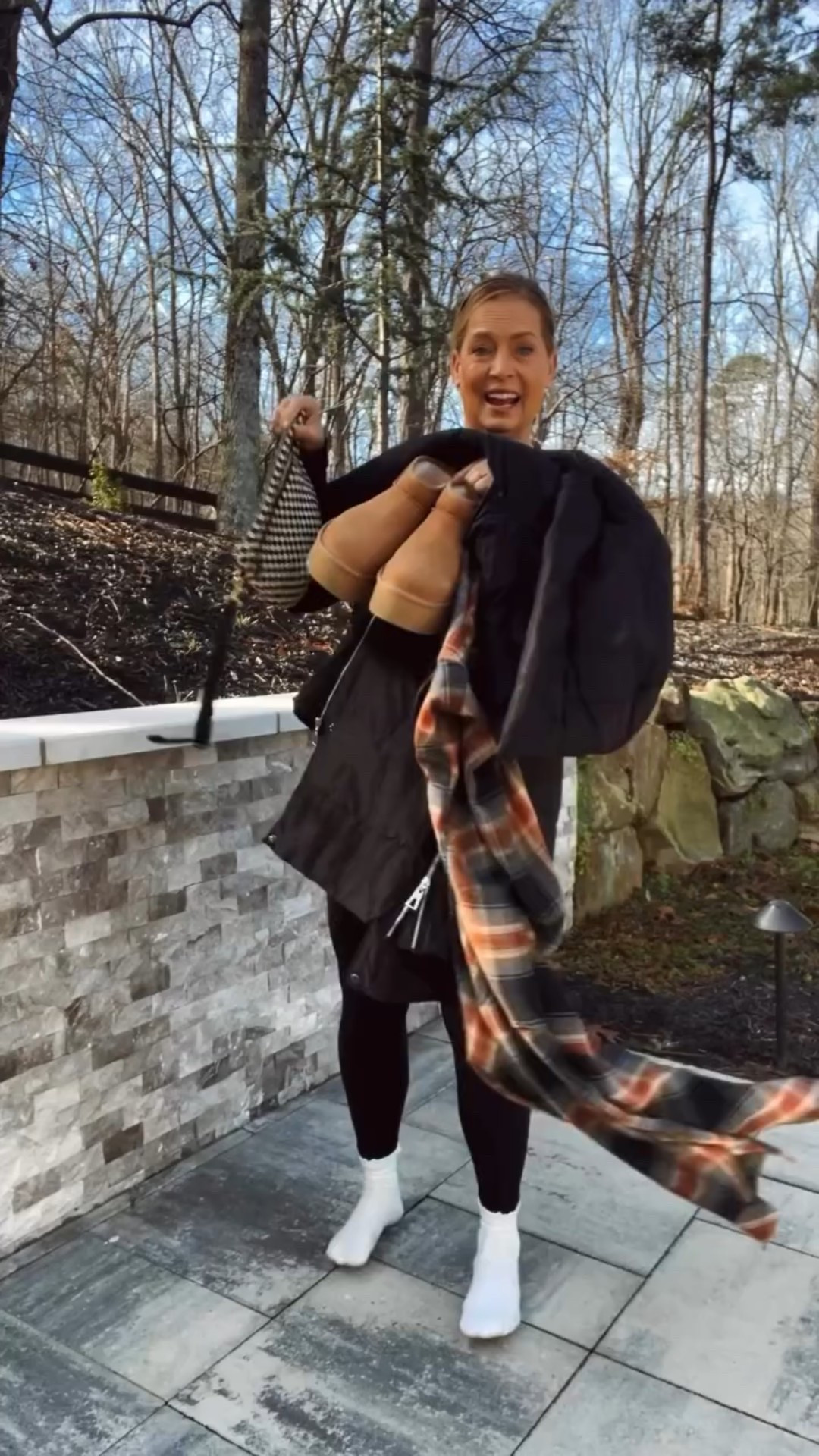 This was Day 4 of 72, Shop my Closet until Spring. I think this outfit will be on repeat during this little challenge. I’m shocked at the quality and warmth of this Amazon puffer coat. Very impressed! 

Everything is linked on my LTK, search SHOPPIXIECO or linked in my profile, too. - Jill

#puffercoatover50 #athleisureover50 #uggsover50 #uggminibootsover50 #shopmyclosetover50