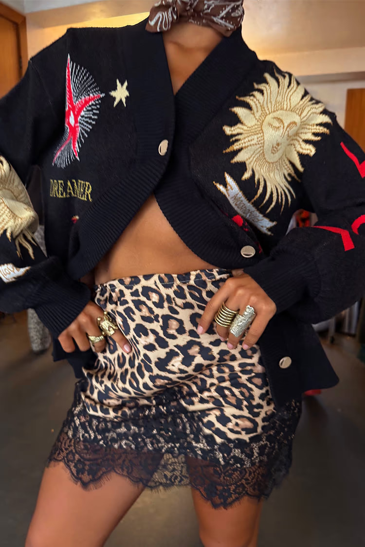 Black Mystical Cardigan | Never Fully Dressed US