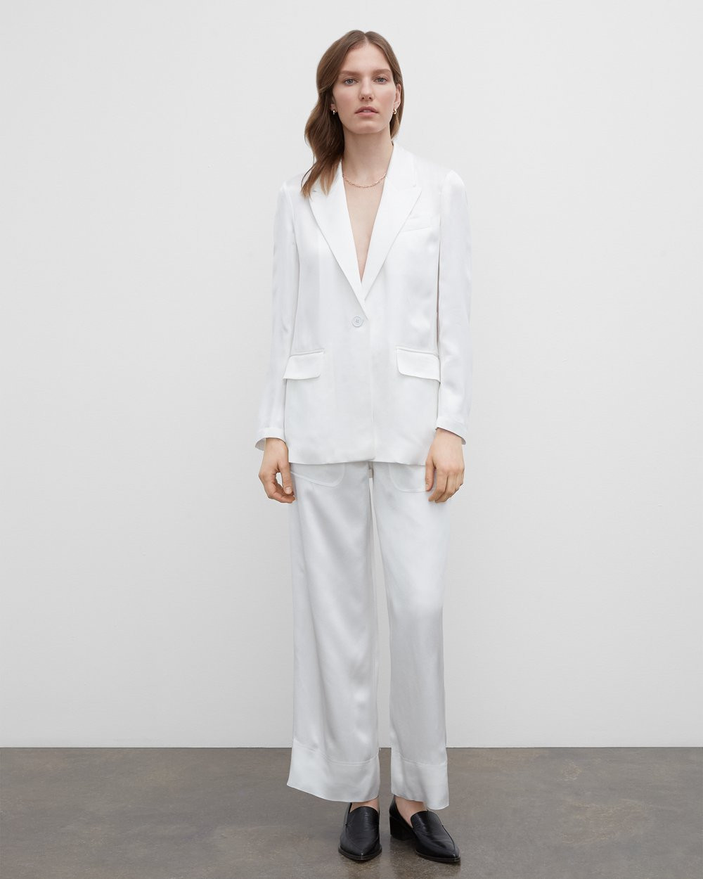 Satin Blazer | Club Monaco (Global)