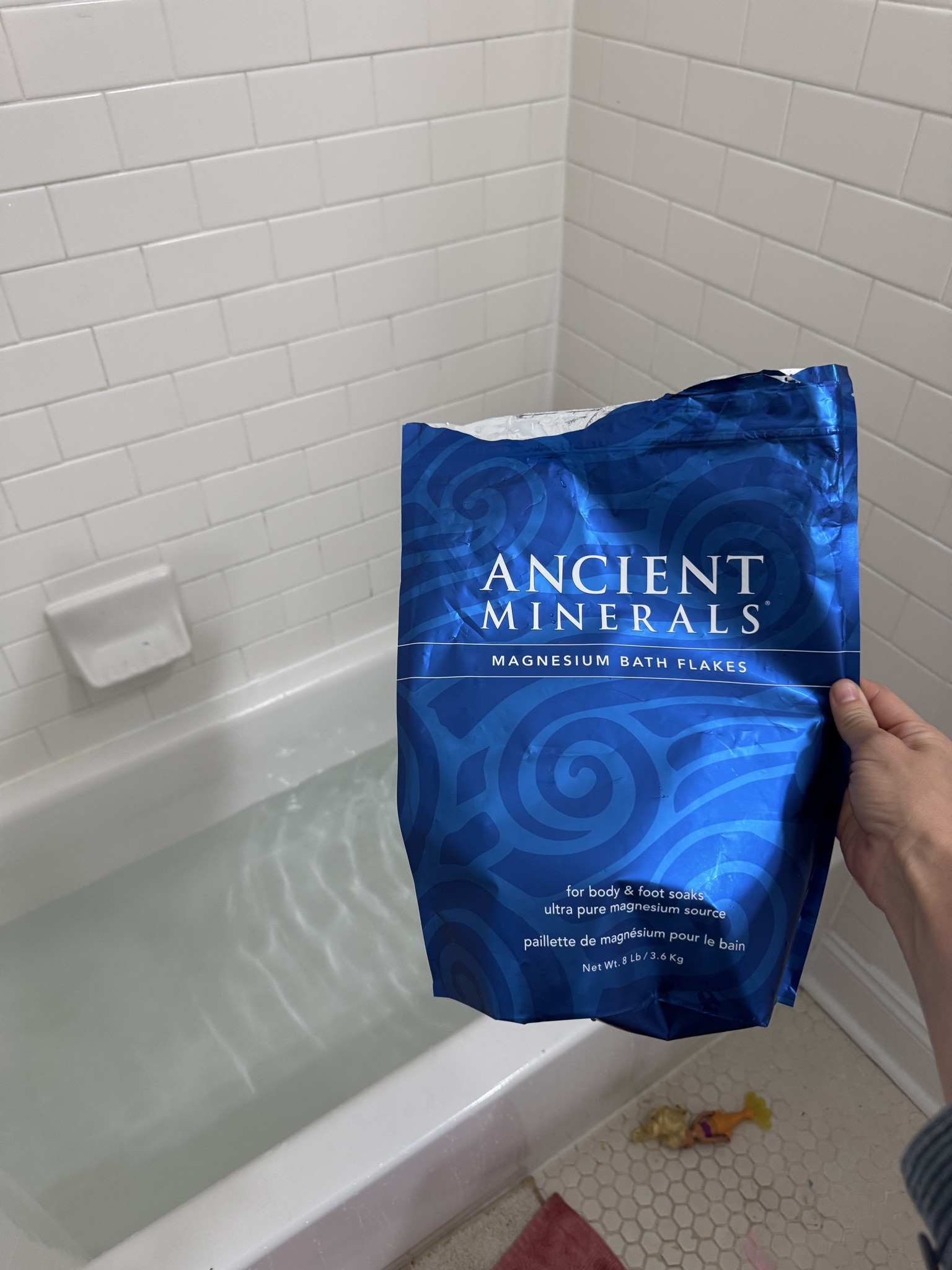 There’s nothing quite like an Ancient Minerals magnesium flakes bath to reset your body and mind. These pure magnesium chloride flakes are harvested from the ancient Zechstein Sea and are known for their detoxifying, soothing, and muscle-repairing benefits. Whether you’re unwinding after a workout, a long day on your feet, or simply need a moment of calm, a magnesium detox bath helps release tension, ease stress, and promote deeper sleep.

To create your at-home spa experience, simply dissolve a few cups of Ancient Minerals magnesium flakes into warm water and soak for 20–30 minutes. The transdermal magnesium absorption helps replenish depleted levels, support healthy circulation, and calm the nervous system naturally. It’s one of the easiest ways to support hormone balance, muscle recovery, and whole-body relaxation—all from the comfort of your tub.

🛁✨ Keywords: magnesium bath flakes, Ancient Minerals, magnesium detox bath, muscle recovery soak, transdermal magnesium, stress relief bath, natural wellness, self-care routine, relaxing bath ritual, detox soak.