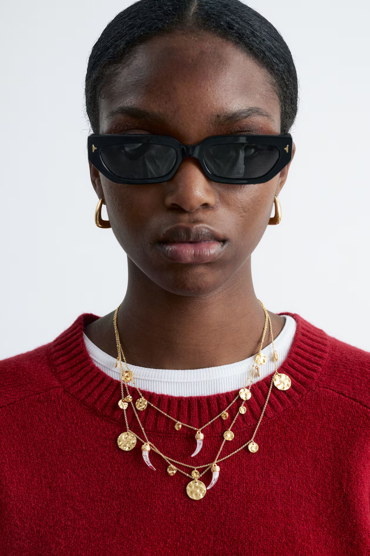 Embellished Layered Necklace | H&M (UK, MY, IN, SG, PH, TW, HK)