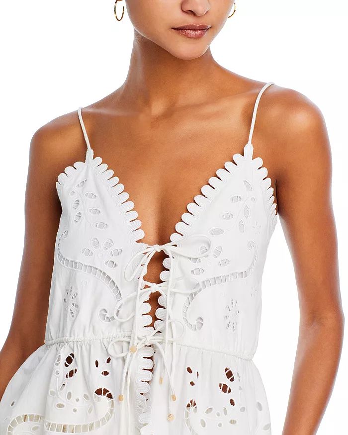 New York Liat Embroidered Cotton Cami Top | Bloomingdale's (US)
