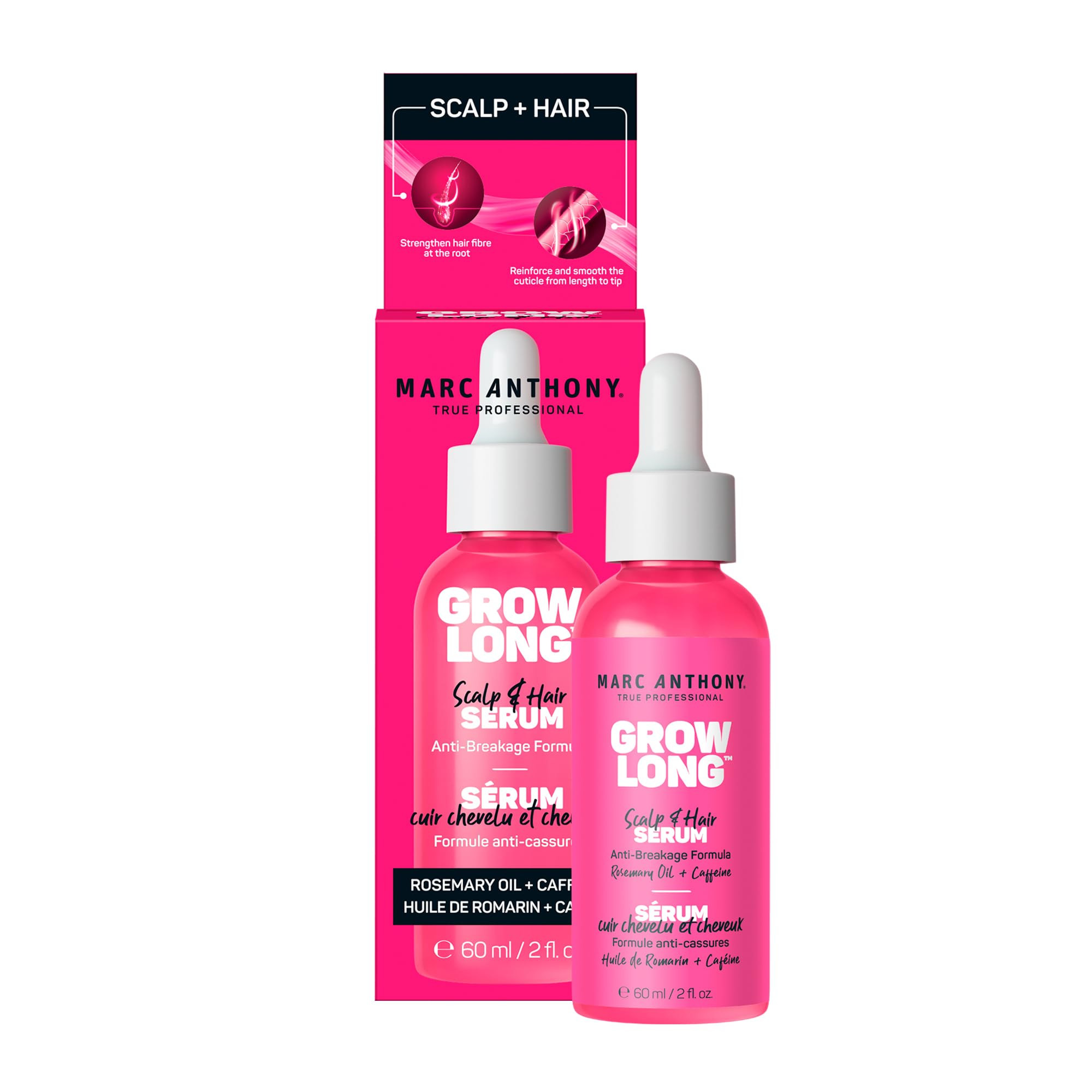 Marc Anthony Grow Long Scalp & Hair Serum - Anti-Breakage Formula Nourish, Strengthen & Hydrate S... | Walmart (US)