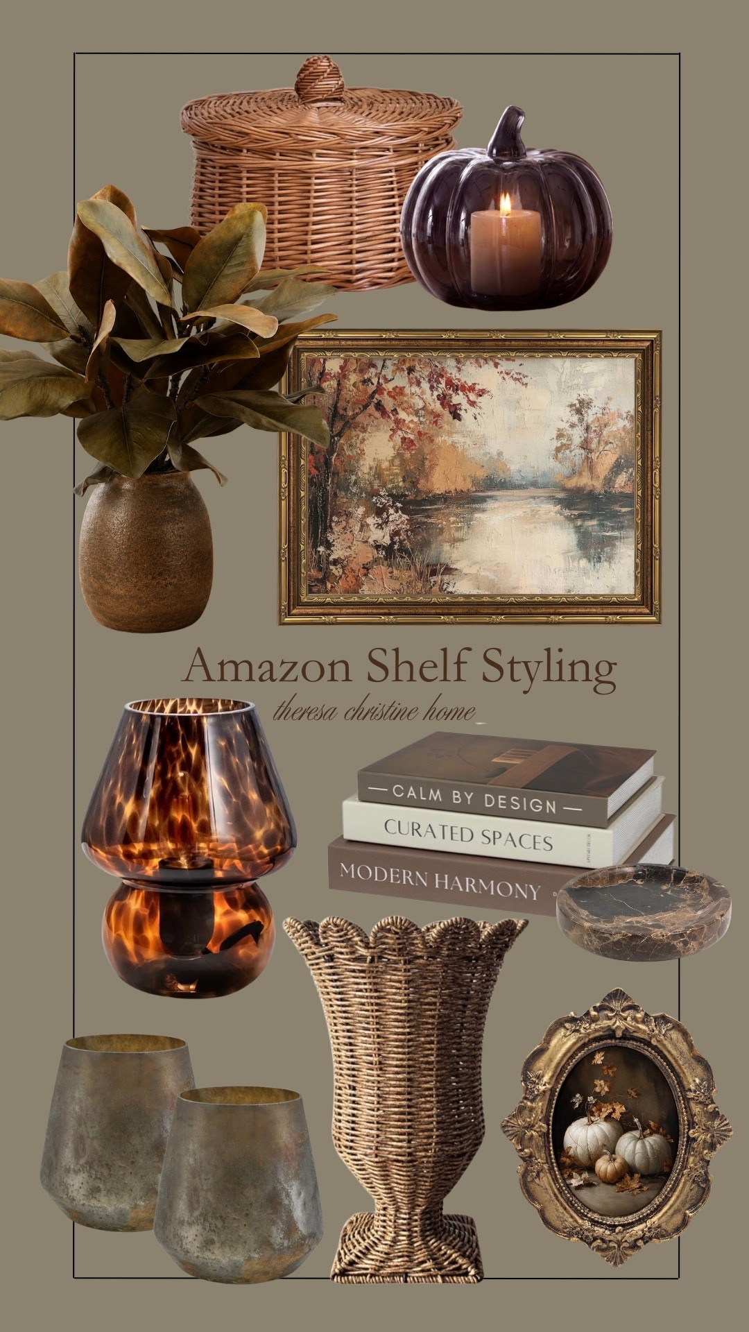 Amazon Shelf Styling

#LTKHome #LTKSeasonal