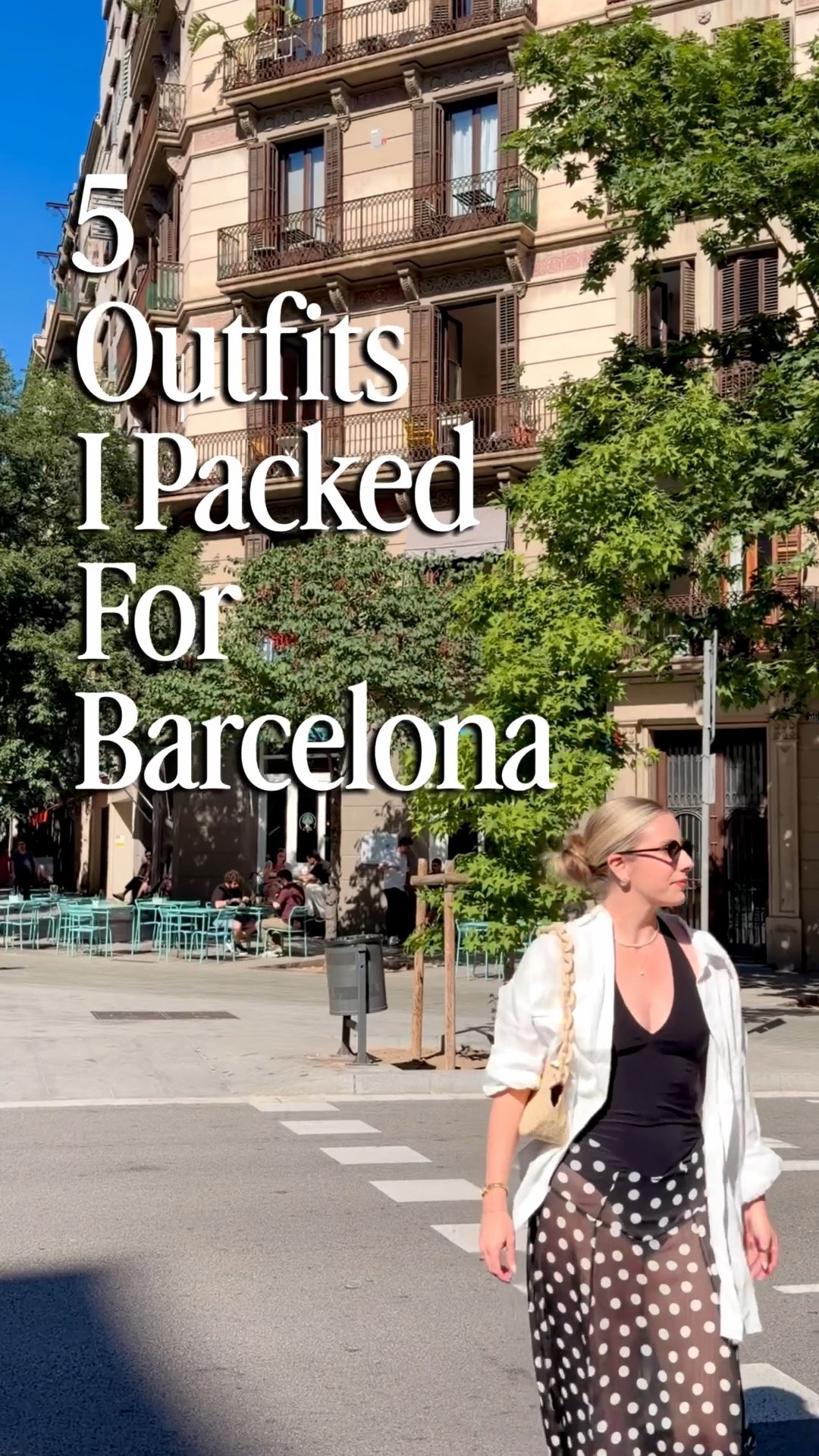 5 outfits I packed for Spain 🇪🇸🤍

A mix of Sézane, Fabrique, easy dresses, linen separates, and versatile pieces that worked for sightseeing, rooftop dinners, and long walks through Barcelona.

I packed light and focused on pieces that could be mixed, matched, and reworn throughout the trip. Sharing all of the outfit details and vacation favorites below

#LTKootd #LTKSeasonal #LTKTravel
