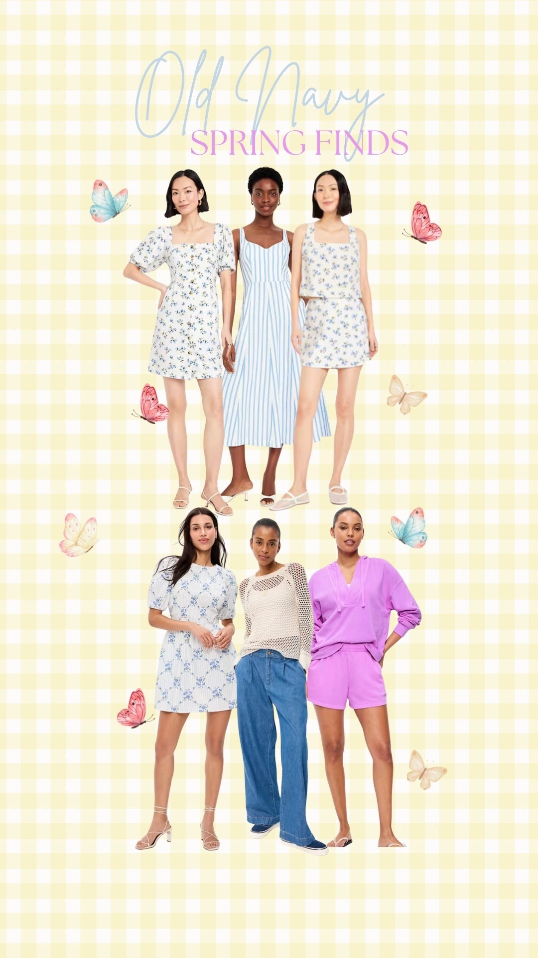 The cutest Spring finds at Old Navy! Can’t wait to start wearing dresses again! 

#LTKSeasonal #LTKootd #LTKPetite