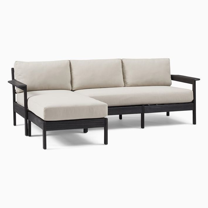 Playa Outdoor Reversible Sectional (92") | West Elm (US)