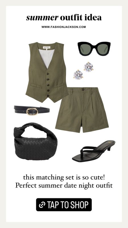 Summer outfit idea #summeroutfit #vest #matchingset #summerfashion #fashionjackson

#LTKStyleTip #LTKOver40 #LTKSeasonal